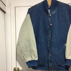 VINTAGE TEXX DENIM BOMBER JACKETS SIZE XS